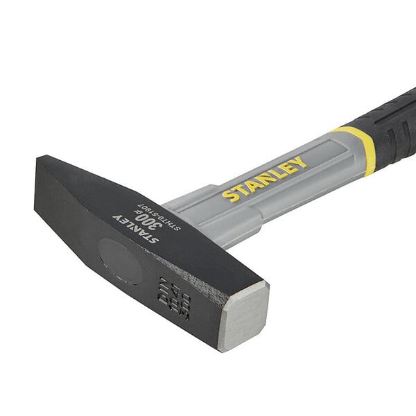 STANLEY - Marteau de serrurier manche fibre de verre STANLEY 300 g - large