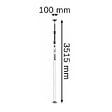 BOSCH - Tige télescopique BOSCH 0601015B00 - BT 350 - vignette