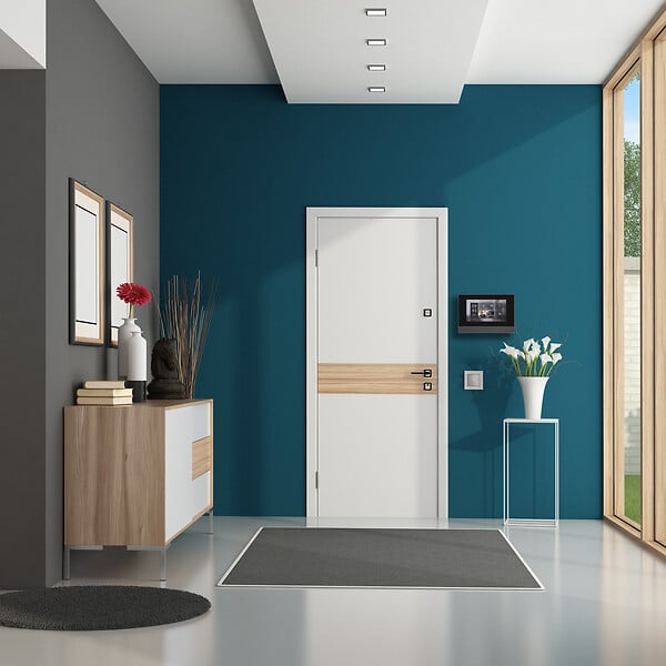 DIO_OM_CON - Vidéophone WiFi sans fil - batterie solaire - Gris-Noir - large