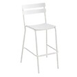 OVIALA - Chaise haute de terrasse blanche - Almada - vignette