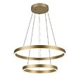 SLV - Suspension LED Up & Down ONE DOUBLE SLV - 35W - 2700/3000K - Laiton - Dimmable - vignette