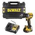 DEWALT - Perceuse-visseuse à percussion compacte 18V DEWALT DCD805P1T-QW avec coffret et 1 batterie 5,0 Ah - vignette