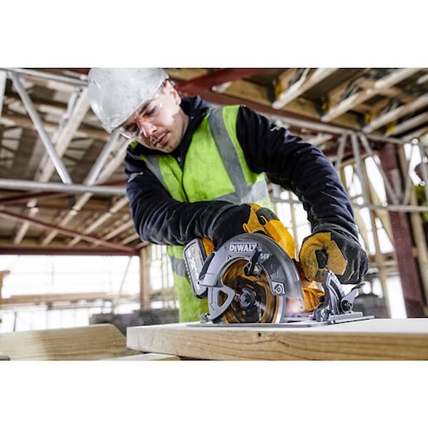 DEWALT - Scie circulaire Ø190mm 54V DEWALT DCS578NT-XJ FLEXVOLT Brushless avec coffret - large