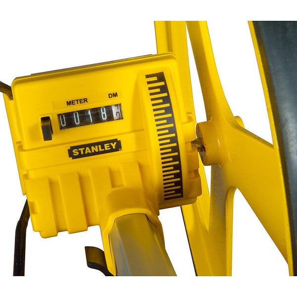 STANLEY - Odomètre roue a rayon aluminium moulé STANLEY 10 km - large