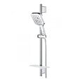 GROHE - Ensemble VITALIO SMARTACTIVE 130 CUBE GROHE 26584000 douchette 3 jets + barre 60 cm + flexible 175 cm - chrome - vignette