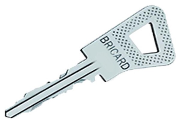 BRICARD - Cylindre monobloc BLOCTOUT double entrée 33,5x33,5mm - BRICARD - 5260028 - large