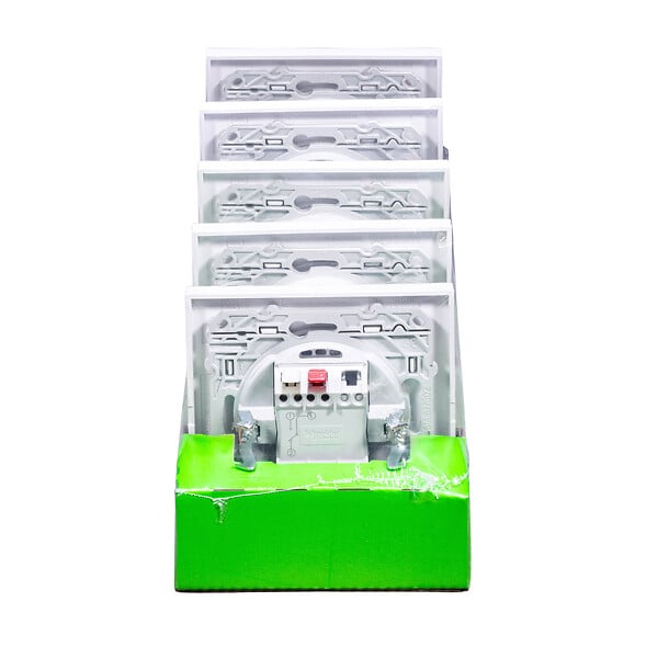 SCHNEIDER ELECTRIC - Va-et-vient Odace Styl - Blanc - Lot de 5 - large