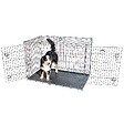 PAITSY - Cage pour chien Fortressoo2XL, caisse de transport pour grand chien 122x75x84cm, pliable, 2 portes, plateau amovible, utilisation interieur, Paitsy - vignette