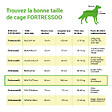 PAITSY - Cage pour chien FortressooXL, caisse de transport pour chien moyen 107x71x77cm, pliable, 2 portes, plateau amovible, utilisation interieur, Paitsy - vignette