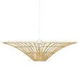 ATMOSPHERA - Luminaire Suspension réversible en Bambou D 56 cm - vignette