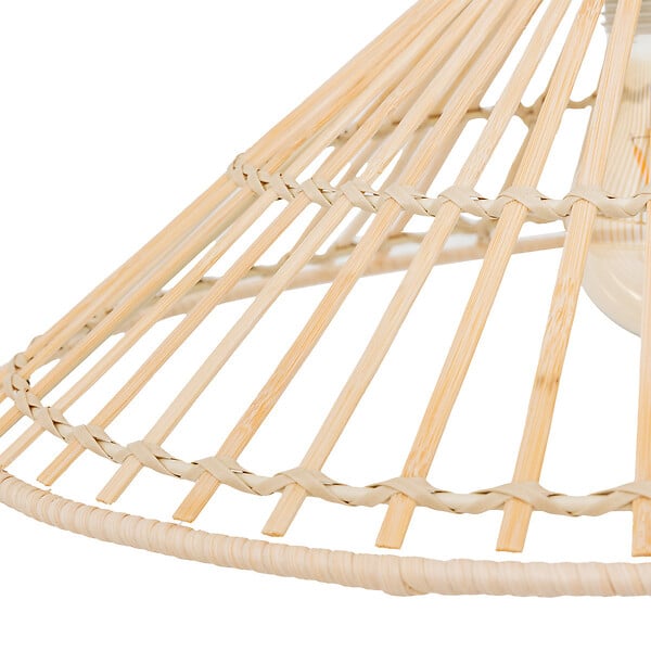 ATMOSPHERA - Luminaire Suspension en Bambou D 36 cm - large