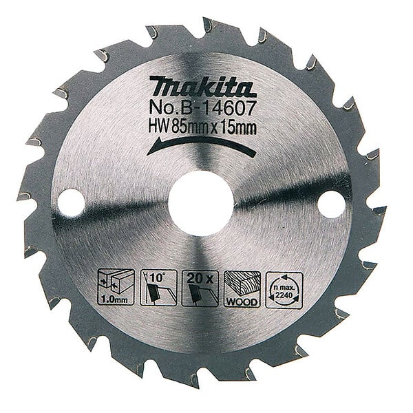 MAKITA - Lame carbure pour scie circulaire MAKITA B-12865 235x30mm, 60 dents, pour le bois - large