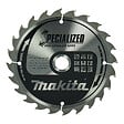 MAKITA - Lame carbure MAKITA B-32910 ''Specialized'' Bois pour scies circulaires sans fil Ø165mm x 20 x 24 dents - vignette