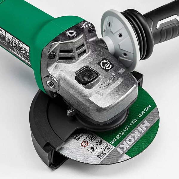 HIKOKI - Meuleuse Ø125mm 18V Brushless - HIKOKI - G1813DFW2Z Frein LVH HitCase III - large