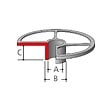 MAKITA - Guides à copier pour Défonceuse MAKITA RP0900 , RP1800, RP2300, RT0700 - vignette