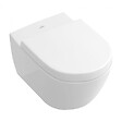 VILLEROY & BOCH - Subway 2.0 Set Cuvette sans bride DirectFlush et SupraFix 3.0 + Abattant softclose Duroplast avec QuickRelease - vignette