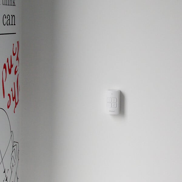 CHACON - Clavier déporté sans fil - Blanc - 433 MHz - large