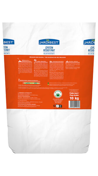 JARDIBEST - Gazon resistant sac 10kg jardibest - large