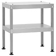 VIDAXL - vidaXL Table pour fumoir à four 40x28x44,5 cm acier galvanisé - vignette
