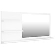 VIDAXL - vidaXL Miroir de salle de bain blanc 90x10,5x45 cm bois d’ingénierie - vignette