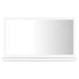 VIDAXL - vidaXL Miroir de salle de bain Blanc 60x10,5x37 cm Bois d’ingénierie - vignette