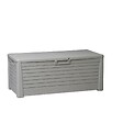 TOOMAX - Coffre de Jardin Résine 550 Litres GRIS Effet bois FLORIDA 147 x 72 x 60 cm Haute résistance UV TOOMAX - vignette