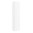 PLANETE BAIN - Meuble colonne de salle de bain H 140 cm coloris blanc mat à suspendre - KARAIB - vignette