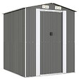 VIDAXL - vidaXL Abri de jardin Gris clair 192x191x223 cm Acier galvanisé - vignette