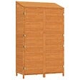 VIDAXL - vidaXL Remise de jardin Marron 102x52x174,5 cm Bois de sapin solide - vignette