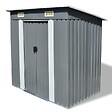 VIDAXL - vidaXL Abri de jardin Métal Gris - vignette