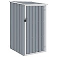 VIDAXL - vidaXL Abri de jardin Gris 87x98x159 cm Acier galvanisé - vignette