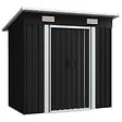 VIDAXL - vidaXL Abri de jardin Anthracite Acier - vignette