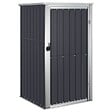 VIDAXL - vidaXL Abri à outils de jardin anthracite 88x89x161 cm acier galvanisé - vignette
