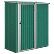 VIDAXL - vidaXL Abri de jardin Vert 180,5x97x209,5 cm Acier galvanisé - vignette