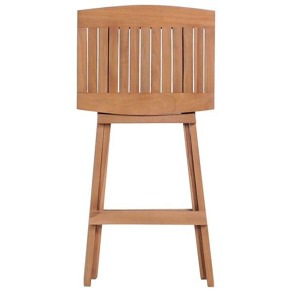 VIDAXL - vidaXL Tabourets de bar pliables lot de 4 Bois de teck massif - large