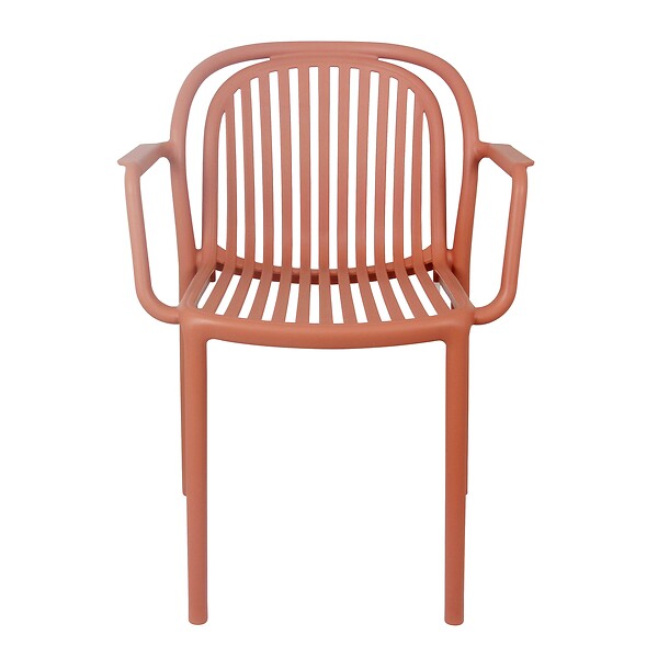 OVIALA - Fauteuil de terrasse terracotta - Copenhague - large