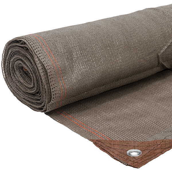 WERKAPRO - Brise vue taupe 220g/m2  1,50 x 10m - large
