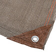 WERKAPRO - Brise vue taupe 220g/m2  1,20 x 10m - vignette