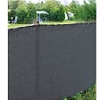 WERKAPRO - Brise vue gris anthracite 10m 300g/m2  1,20 x 10m - vignette