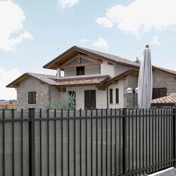 TENAX - Brise vue gris Taille 1 x 5 m - large
