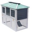 VIDAXL - vidaXL Cage double pour animaux Bois - vignette