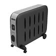 SUPRA - Radiateur mobile CERAMDUO 1522 à chaleur douce noir 1500W - vignette