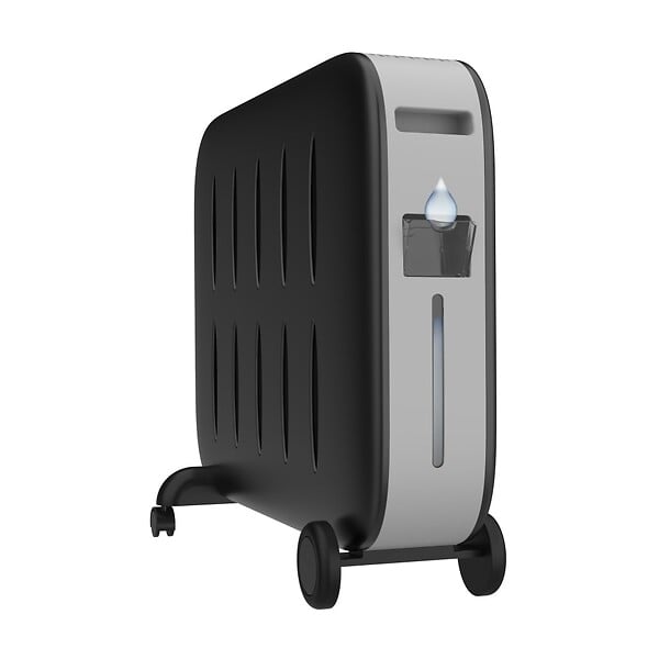 SUPRA - Radiateur mobile CERAMDUO 1522 à chaleur douce noir 1500W - large