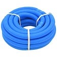 VIDAXL - vidaXL Tuyau de piscine avec colliers de serrage Bleu 38 mm 12 m - vignette