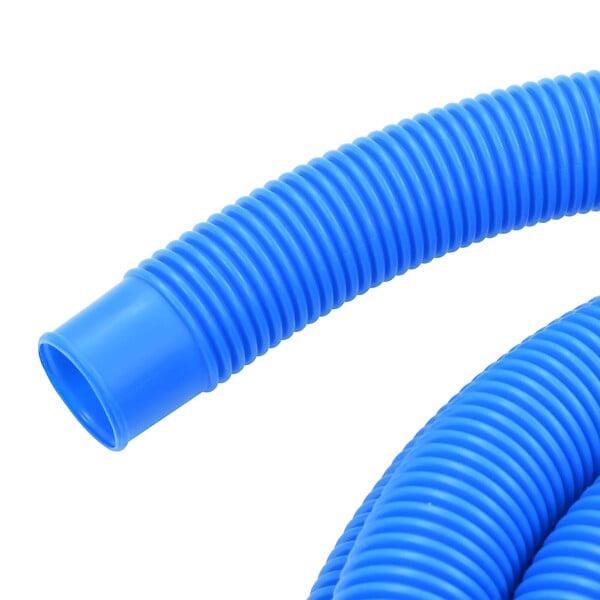 VIDAXL - vidaXL Tuyau de piscine avec colliers de serrage Bleu 38 mm 12 m - large