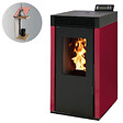 INTERSTOVES - Pack Poêle à Granulés Marina 8 Étanche + Kit Conduit Double Flux Vertical Ø80/125 - - vignette