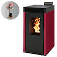 INTERSTOVES - Pack Poêle à granules MARINA 6 Etanche + Kit Conduit Vertical 80/125 - - vignette
