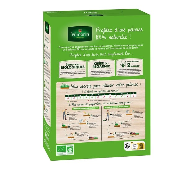 VILMORIN - Pelouse bio 1kg Vilmorin - large
