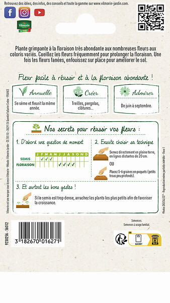 VILMORIN - Pois de Senteur Spencer Varié Vilmorin - large