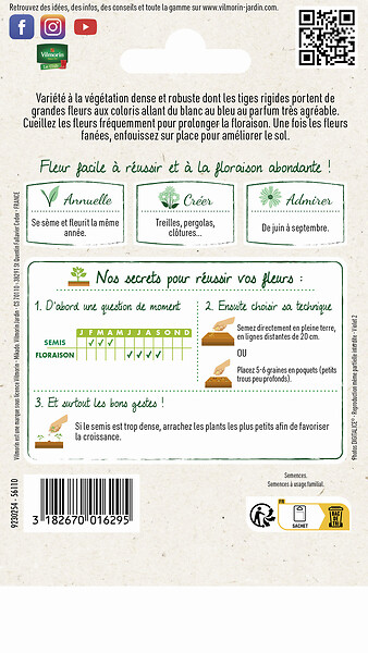 VILMORIN - Pois de Senteur Galaxie Varié Vilmorin - large